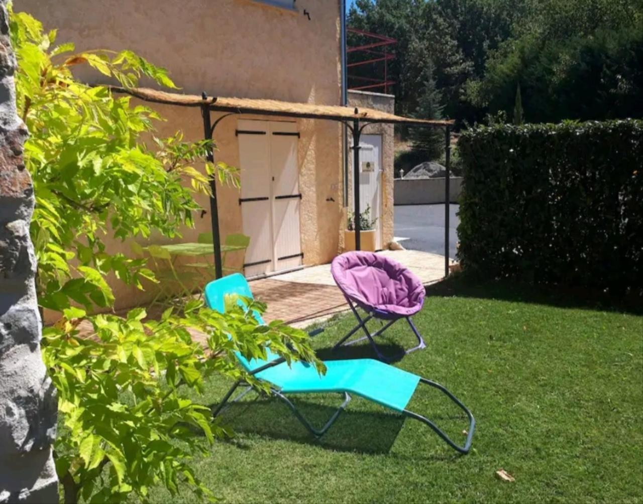 Gite La Vue Etoilee Curbans Exteriör bild